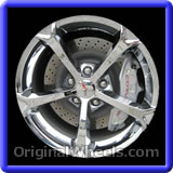 chevrolet corvette rim part #5457