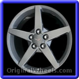 chevrolet corvette wheel part #5024