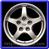 chevrolet corvette wheel part #5062