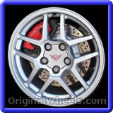 chevrolet corvette wheel part #5123b