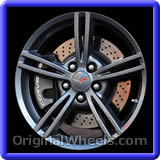 chevrolet corvette wheel part #5345