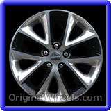 dodge durango wheel part #2496b