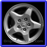 mercedes-ml class wheel part #65184