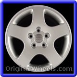 audi allroad wheel part #58707