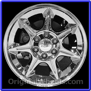 Chevrolet Avalanche 2004 - Wheel &amp; Tire Sizes, PCD, Offset