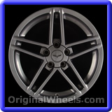 chevrolet corvette wheel part #5111