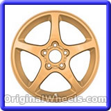 chevrolet corvette wheel part #5121c