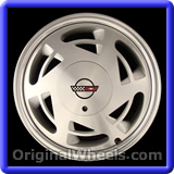 chevrolet corvette wheel part #1626l