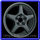 chevrolet corvette wheel part #5052