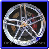 chevrolet corvette wheel part #5100