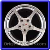 chevrolet corvette wheel part #5102