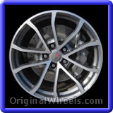 chevrolet corvette wheel part #5595