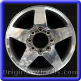 chevrolet silverado rim part #5805