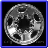 chevrolet silverado1500 wheel part #5075