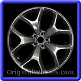 Dodge Charger 2015 2016 2017 19" OEM Wheel Rim Polished with Charcoal