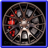 dodge charger wheel part #2528c