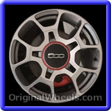 fiat fiat500 wheel part #61663