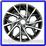 hyundai elantra wheel part #70945