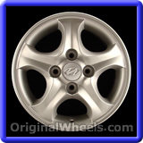 hyundai elantra wheel part #70686