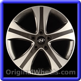 hyundai elantra wheel part #70836