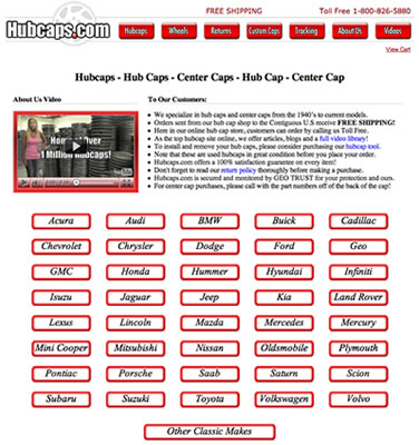 Visit Hubcaps.com