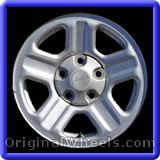 jeep wrangler rim part #9072b