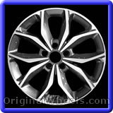 kia forte wheel part #74745