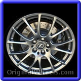 lexus isf wheel part #74260