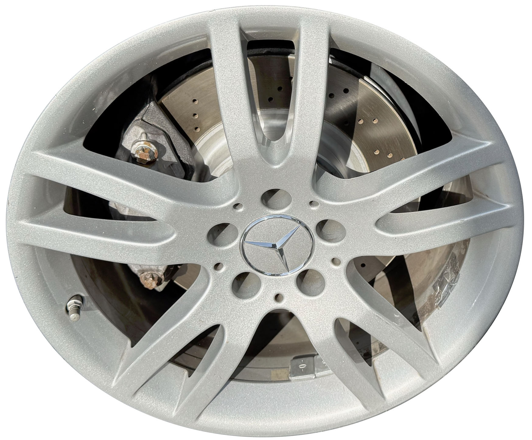 mercedes-sl class rim part #85035