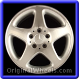 mercedes-c class wheel part #65277