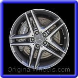 mercedes-cla class wheel part #85394