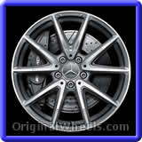 mercedes-cla class wheel part #85531