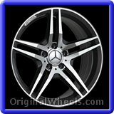 mercedes-cls class wheel part #85090