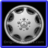 mercedes-e class wheel part #65172