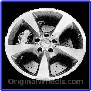2005 Mercedes SL Class Rims, 2005 Mercedes SL Class Wheels at ...