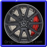 mercedes sl class wheel part #85380b