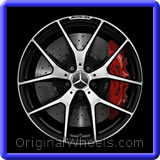 mercedes sls wheel part #85401a