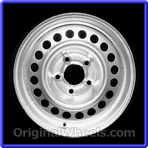 for 95-98 Oldsmobile Achieva Set of 4 Wheels 15 inch Steel Wheel Rim 