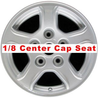 16" x 8" (1/8 Center Cap Seat) 2005-2007 Dodge Dakota Used 5 Spoke Original Alloy Rim 2239A
