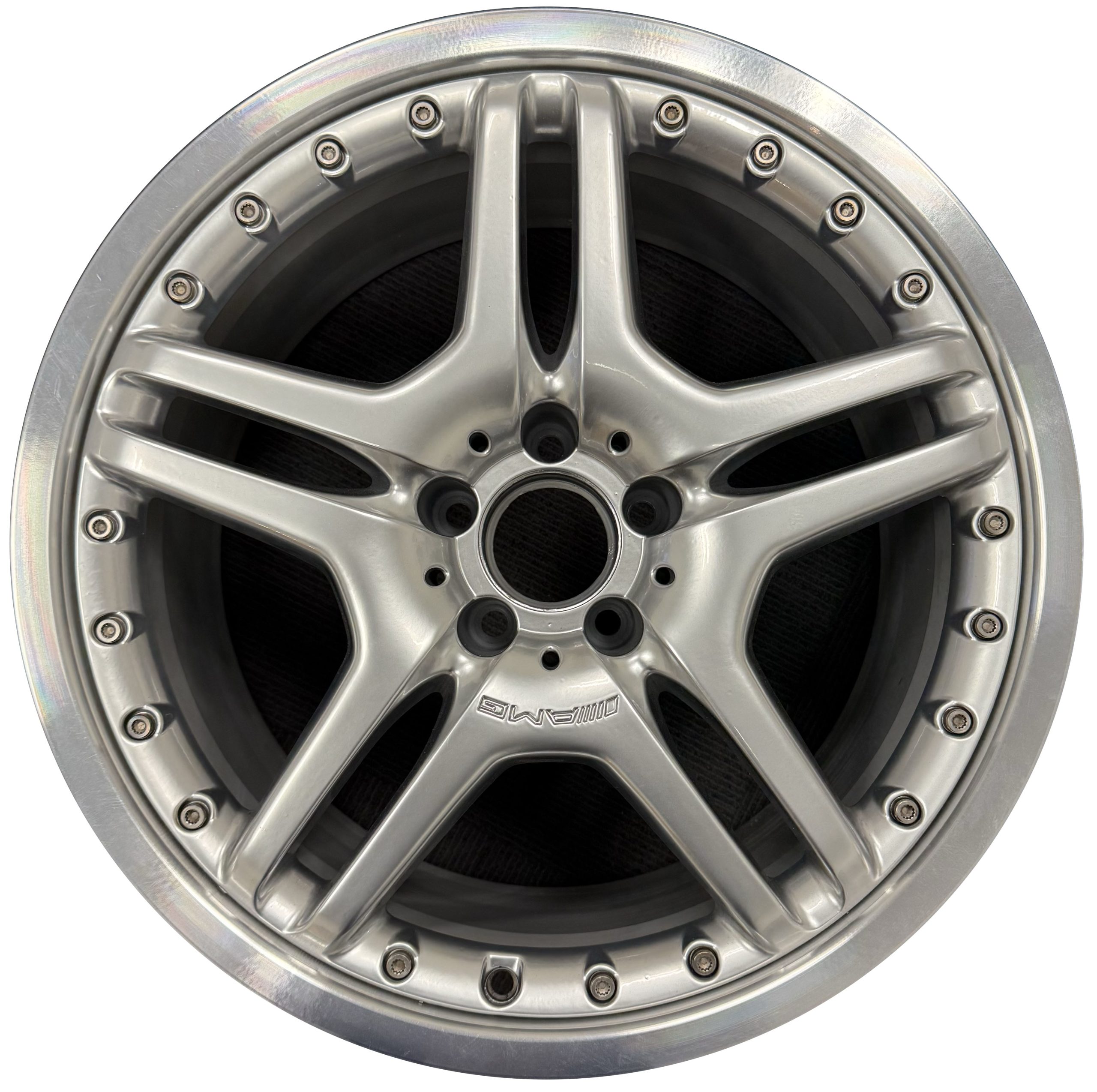 19" x 8.5" 2007-2008 Mercedes Benz  CLS Class (219 Type) - 2007-2008 Mercedes Benz CLS Class (219 Type) Used 5 Double Spoke Factory Alloy Rims  65446