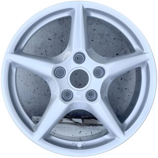 18” x 8”      FRONT  2005-2008   Porsche 911  -     Used 5 Spoke Original Alloy Wheel 67321