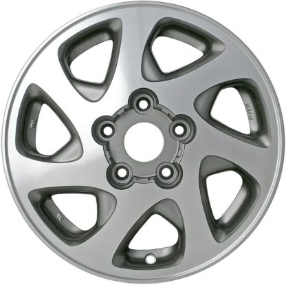 15" x 6" 1997-2001 Toyota Camry (CAUTION: TAPERED OR SHANK STYLE LUG NUTS USED) Used 7 Spoke  Factory Alloy Wheel 4261106120, 4261133110 69348B