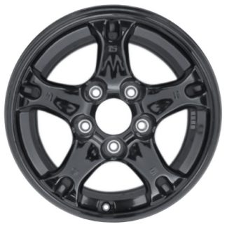 15" x 6" 2017-2022 Hyundai Ioniq (Note: Hubcap NOT Included) Used 5 Spoke OEM Alloy Rims 70914