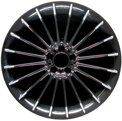 21" Black Front Wheel