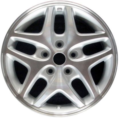 16" x 6.5" 1998-2000 Dodge Caravan Used 5 Twin Spoke OEM Alloy Wheels N/A 2100A