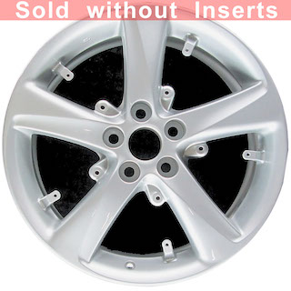 18" x 8" 2010-2011 Lexus GS 450H Used 5 Spoke Factory Alloy Rims  74228 (Inserts not included)