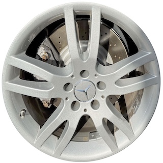 18" x 8.5" 2008 Mercedes Benz  SL Class (230 Type) Used 5 Double Spoke Factory Alloy Wheels  85034