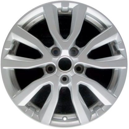17" x 7"  2017-2020 Nissan Rogue       2020-2022 Nissan Rogue Sport Used 5 Double Spoke OEM Alloy Rim 403006FL2A 62746A
