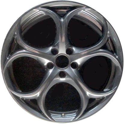 19" Dark Hyper Silver Front Wheel