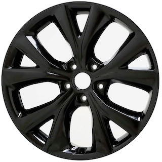 19" x 7.5" 2017-2018 Hyundai Santa Fe Used 5 Split Spoke Original Alloy Rim  70910B